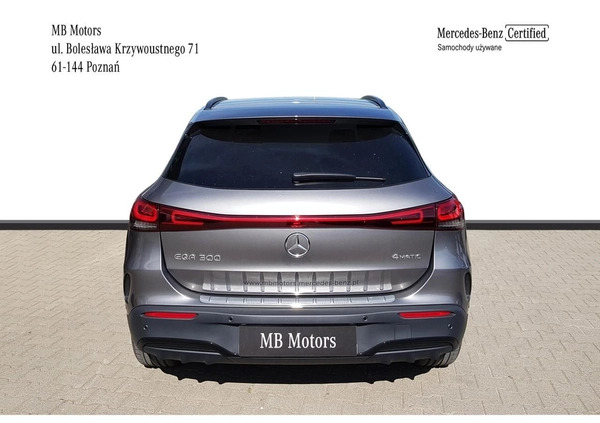 Mercedes-Benz EQA cena 239900 przebieg: 13669, rok produkcji 2023 z Łobżenica małe 254